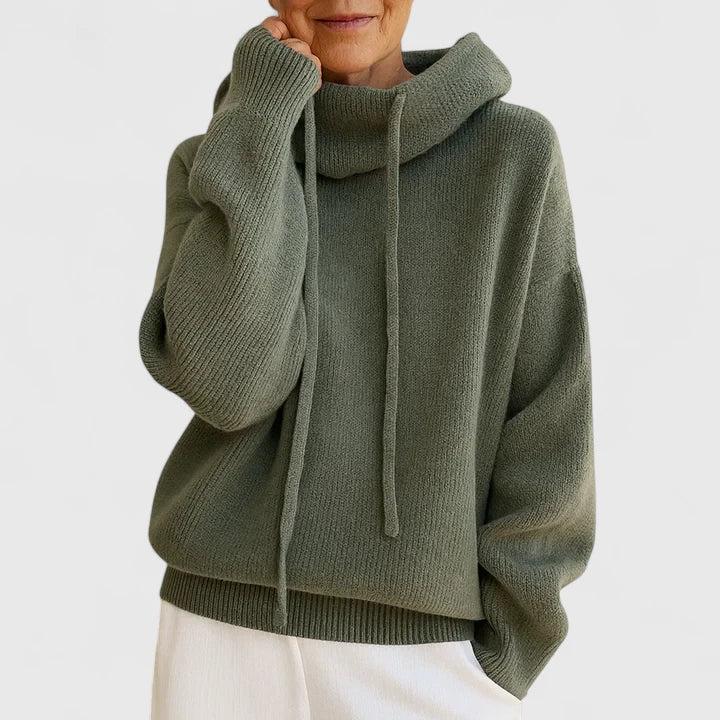 Leonie | Cozy Knit Hoodie