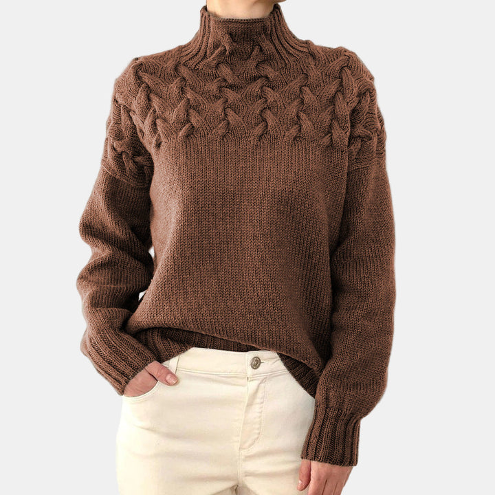 Marigold | Warm Knitted Turtleneck
