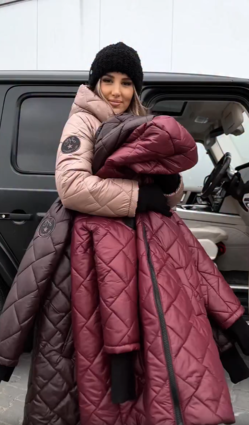 Lorinda | Elegant Quilted Puffer Jacket with Hood