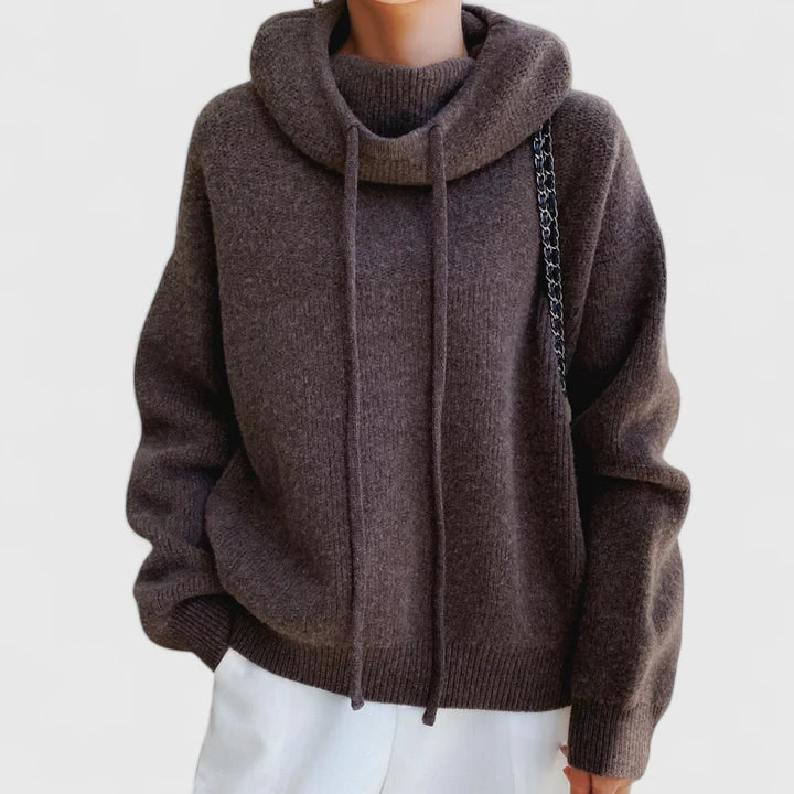 Leonie | Cozy Knit Hoodie