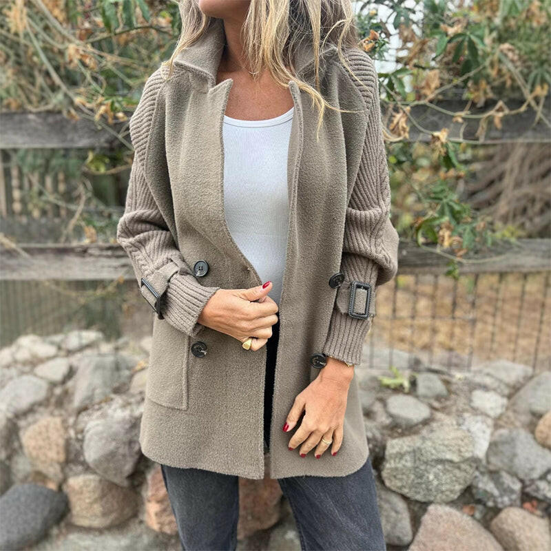 Meggie | Mid-Length Double-Breasted Coat