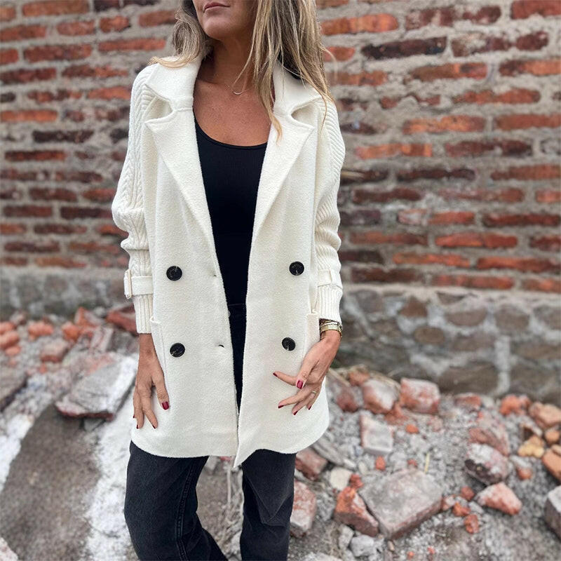 Meggie | Mid-Length Double-Breasted Coat