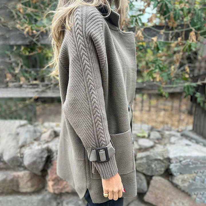 Meggie | Mid-Length Double-Breasted Coat